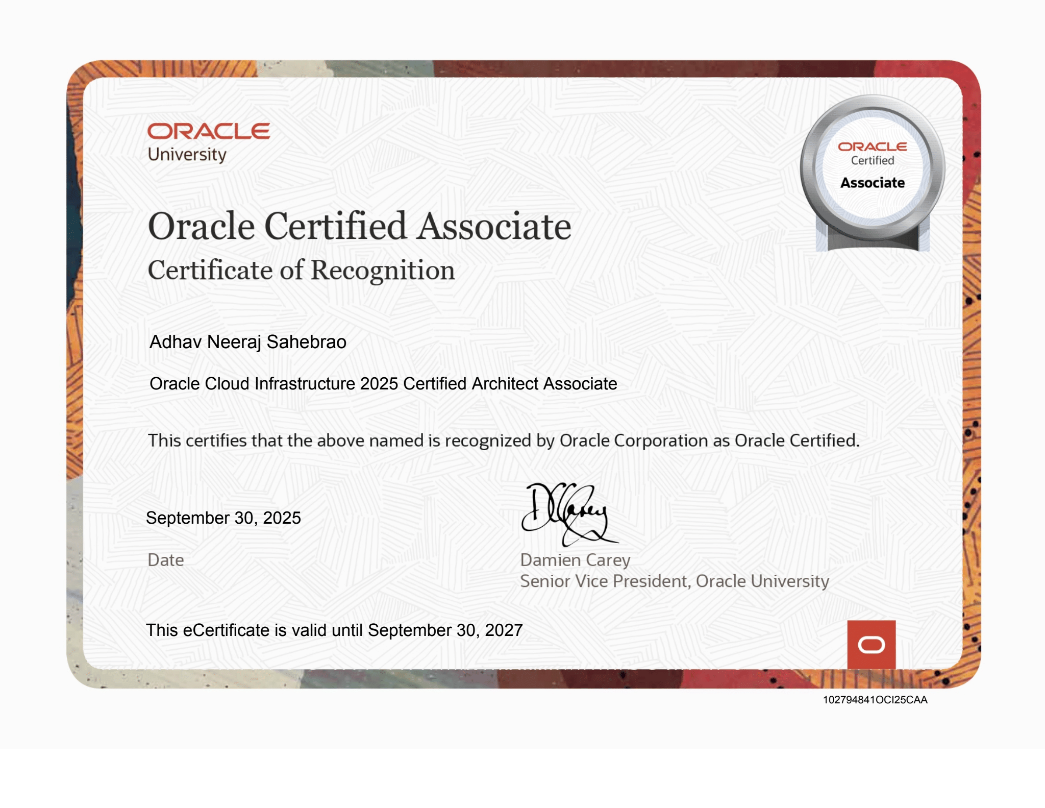 OCI - Architect Associate image